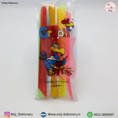 ابزار مجسمه سازی خمیر کلی و گل رس