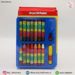 مدادشمعی (پاستل) 2+12 رنگ آریا - تصویر 2