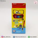 مدادرنگی ۱+۱۲ رنگ جعبه مقوایی آریا