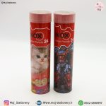مدادرنگی لولهای ۲۴ رنگ اینوکس