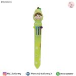 خودکار ۱۰ رنگ طرح دختر پِر + سر عروسکی