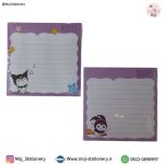 برگه یادداشت فانتزی طرح‌ کرومی