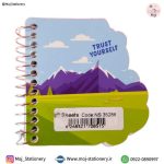دفترچه سیمی طرح فضانورد کوهنورد - تصویر 2