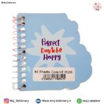 دفترچه سیمی طرح فضانورد پیتزا سوار - تصویر 2