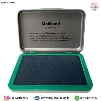 استامپ سبز در فلزی GoldLand