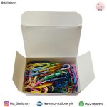 گیره کاغذ رنگی بسته 100 عددی - تصویر 2