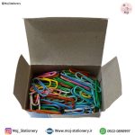 گیره کاغذ رنگی بسته 100 عددی برند DL - تصویر 3