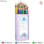 مدادرنگی 36 رنگ مکانیکال و یدک‌خور سی‌کلاس