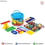 خمیربازی سطلی ۱۰ رنگ برند آریا