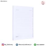 ورق یدک دفتر کلاسوری A5 یک خط (بسته ۱۰۰ عددی) برند پاپکو - تصویر 2