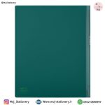 کلاسور 2 حلقه مات سبز برند پاپکو