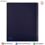 کلاسور 2 حلقه مات سرمه‌ای برند پاپکو