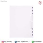 ورق یدک دفتر کلاسوری A5 یک خط (بسته ۱۰۰ عددی) برند پاپکو - تصویر 3