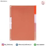 ورق یدک دفتر کلاسوری یک خط (بسته ۱۰۰ عددی) برند پاپکو - تصویر 2