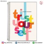 دفتر زبان 2 خط  طرح (Trust YourSelf) برند نهال