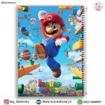 دفتر - برگ طرح انیمیشن برادران ماریو (Super Mario) برند نهال